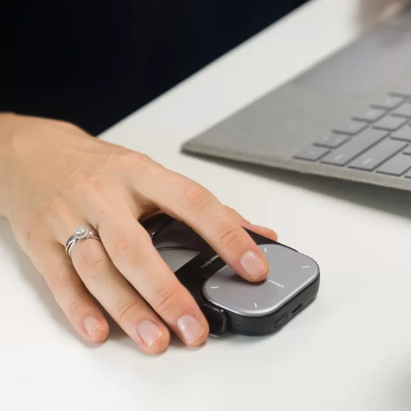 Cheerdots 2 mouse de ar removível sem fio touchpad tudo-em-um mouse habilitado bolso sem fio controle de gravação ia chatgpt escritório - Imagem 6