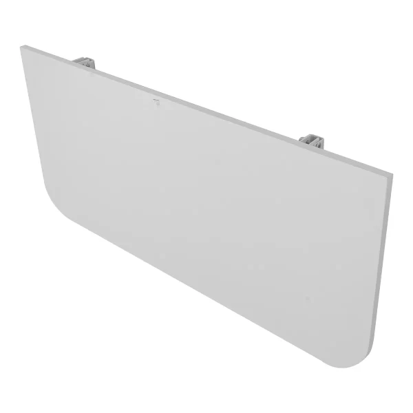 Mesa Mdp Suspensa Dobrável Retrátil Branca 100X41Cm - Imagem 4