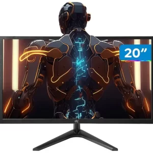 Monitor 20" LED 75Hz 5ms BRX Office Widescreen HDMI e VGA
