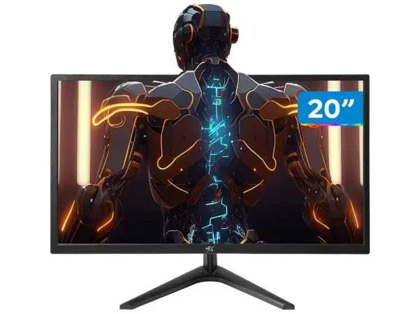 Monitor 20" LED 75Hz 5ms BRX Office Widescreen HDMI e VGA
