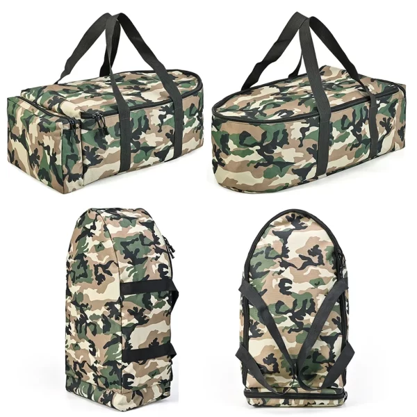 Saco de armazenamento de barco de pesca repelente isca barco carry bag duplo zíper isca barco saco de armazenamento para ferramenta de pesca ao ar livre - Imagem 3