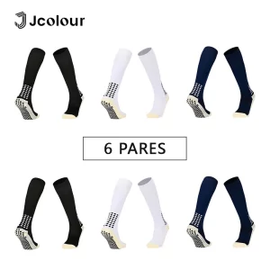 Meias de Futebol e Ciclismo Antiderrapantes