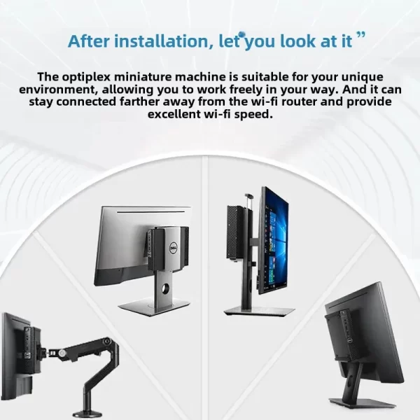 Mini computador escritório uso comercial opt 3000mff computador desktop 500gb disco rígido 8gb memória china origem continental - Imagem 3