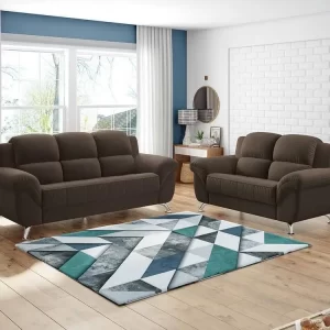 Conjunto de Sofás Marselha 2 e 3 Lugares Linoforte