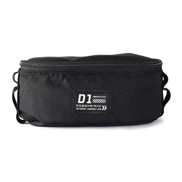 Oxford pano sierra tigela bolsa portátil sierra tigela organizador portátil zíper utensílios de mesa acessório proteção para acampamento ao ar livre
