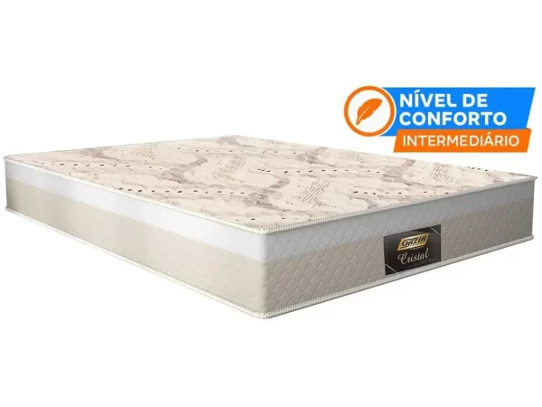 Colchão Casal Gazin de Mola D28 23x138x188cm Cristal - Imagem 2