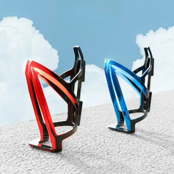 Suporte de chaleira de bicicleta, suporte de copo de cor dupla, equipamento de acessórios de ciclismo, suporte de copo de mountain bike de bicicleta - Imagem 2
