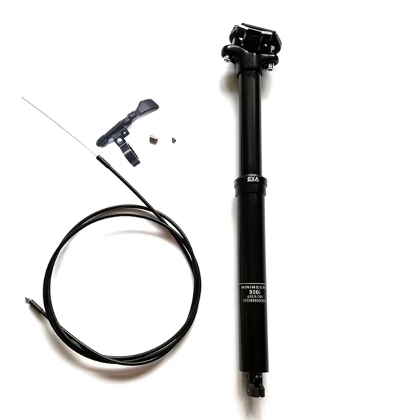Kindshock ks exa 900i hidráulico gota espigão selim mountain bike fio controle elevador tubo do assento roteamento interno espigão - Imagem 6