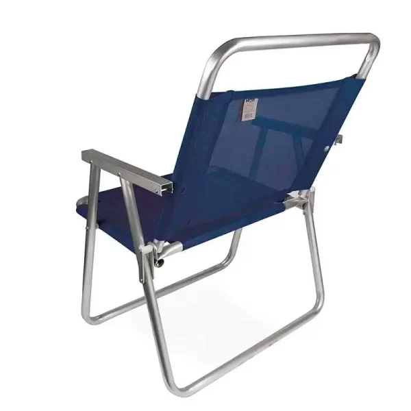 Cadeira de Praia e Piscina Oversize 140 KG Alumínio Alta Kit Com 2 Peças MOR - Imagem 4