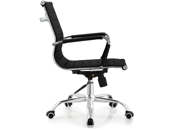 Cadeira de Escritório Giratória Preta ZD8010 Otello - Imagem 2