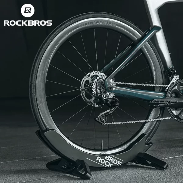 ROCKBROS-Bicicleta Estacionamento Rack, Indoor Bike Stand, Repair Rack ajustável, Mountain Bike Manutenção, Suporte Ciclismo Estrada