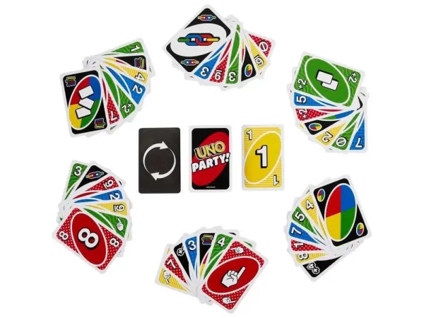 Jogo UNO Party! Mattel 224 Cartas - Imagem 5