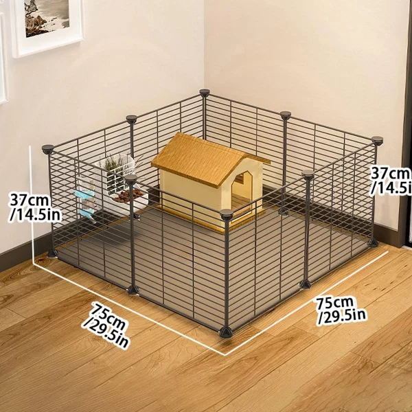 C cobaia, cobaia, gaiola especial de coelho, caixa de reprodução, cerca para animais de estimação, suprimentos para animais de estimação de luxo extragrandes grátis - Imagem 3