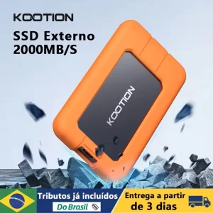 KOOTION X1Max 2TB SSD Externo Portátil USB 3.2
