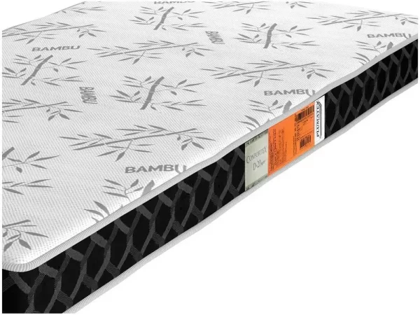 Colchão Solteiro Plumatex Espuma D-20 12x78x188cm Confortex - Imagem 3