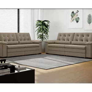 Conjunto de Sofás Retrátil e Reclinável Phormatta Colômbia