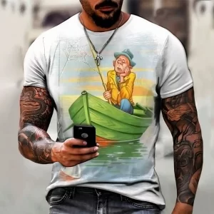 Camiseta Pescaria Peixe Anzol Mar Rio