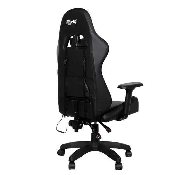 Cadeira Gamer Ergonômica Pollux, ELG, CH08BKRGB, Braço 3D, Inclinação de até 135º e 150kg, LED RGB - Imagem 5