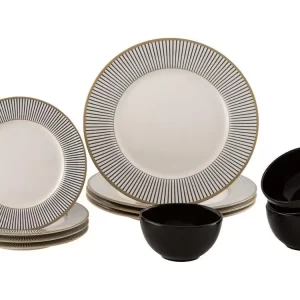 Aparelho de Jantar 12 Peças Alleanza Cerâmica Ritz