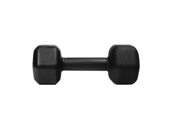 Halter Sextavado de Ferro Fundido Pintado - 6 Kg - Imagem 3