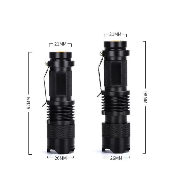 Lanmay Mini Lanterna luz forte Multi-função Led Tática iluminação portátil Envio rápido - Imagem 4