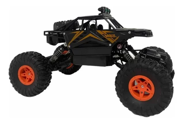 Carrinho Remoto Carro Rock 4x4 Solta Fumaça Luz