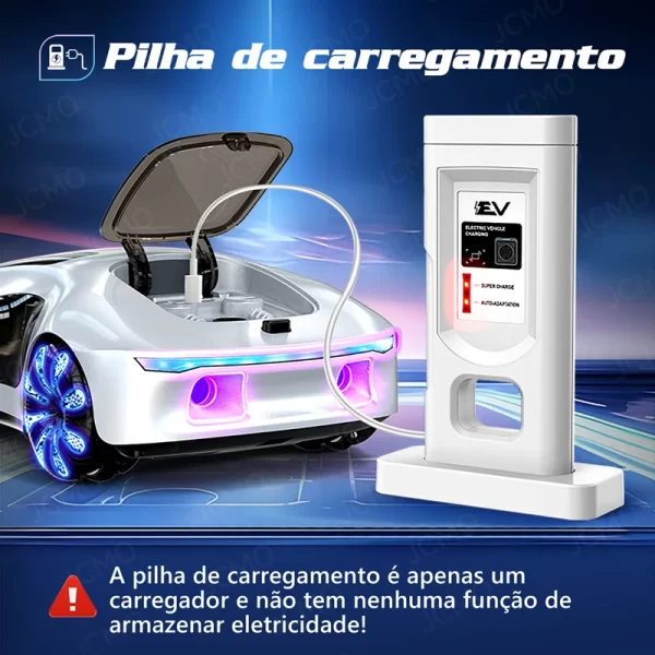 Carro de controle remoto novo conceito de energia rc drift carro 4wd drive dublê carros brinquedo com estação carregamento legal dupla spray música luz - Imagem 4