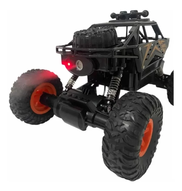 Carrinho Remoto Carro Rock 4x4 Solta Fumaça Luz - Imagem 2