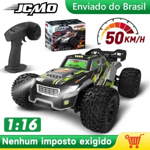 Carro de Controle Remoto 4WD com LED e Chassi de Metal