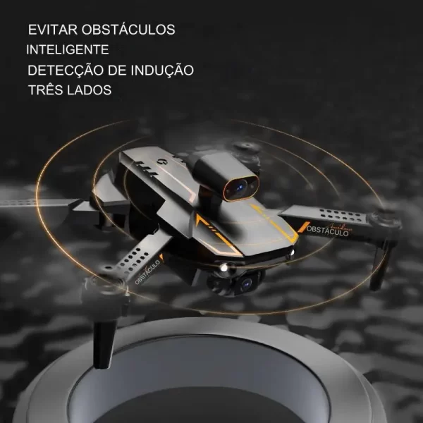 Drone com Câmera 4K HD S91 Wifi 5G Sensor Anti Colisão Baterias - Imagem 4