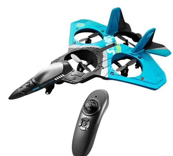 Avião De Controle Remoto Para Criança Aero Jato Caça Drone -Neverdie Store - Imagem 2