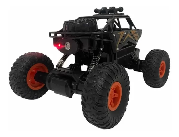 Carrinho Remoto Carro Rock 4x4 Solta Fumaça Luz - Imagem 3