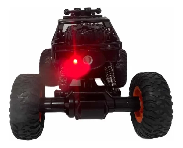 Carrinho Remoto Carro Rock 4x4 Solta Fumaça Luz - Imagem 6