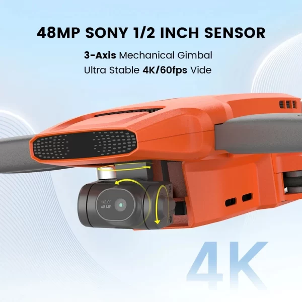 Fimi mini 3 novo drone 4k 60fps ai super night video 9km faixa 3 eixos cardan 249g design ultraleve rastreamento inteligente pro drone - Imagem 3