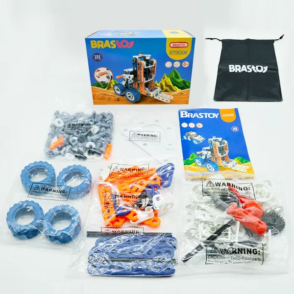 Blocos de Construção de Empilhadeira 152pcs - Imagem 6