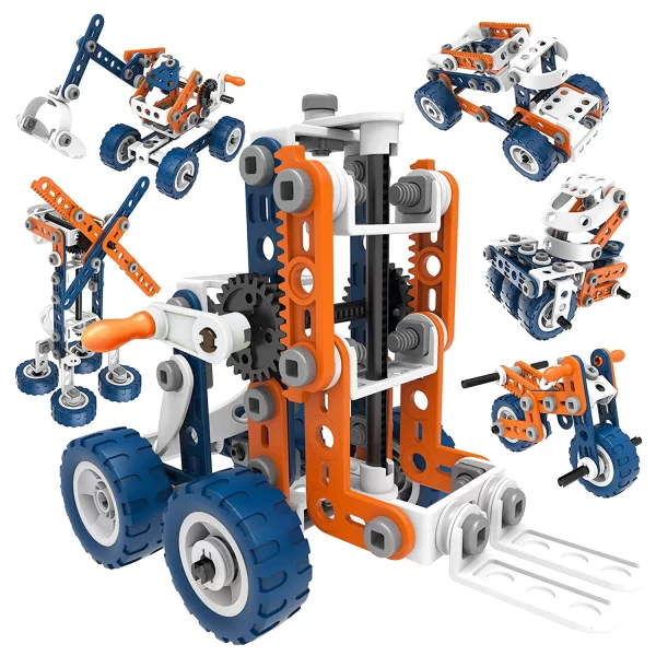 Blocos de Construção de Empilhadeira 152pcs