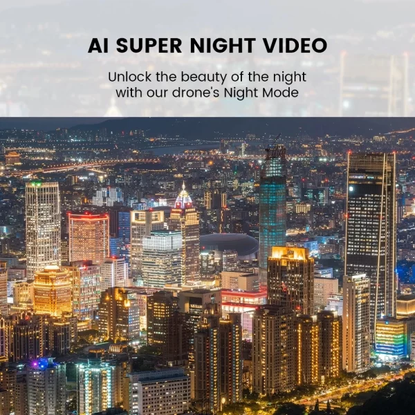 Fimi mini 3 novo drone 4k 60fps ai super night video 9km faixa 3 eixos cardan 249g design ultraleve rastreamento inteligente pro drone - Imagem 5